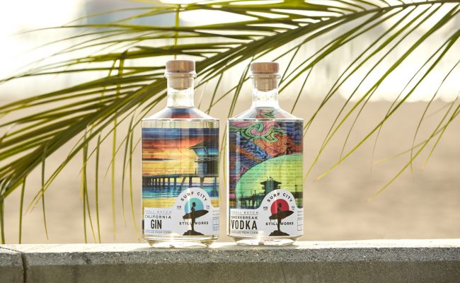 premium spirits labels
